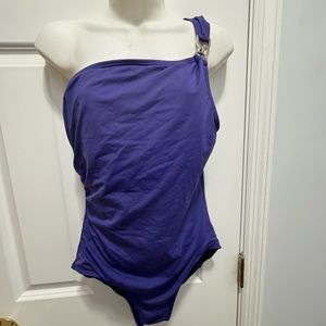 Michael Kors size 14 one shoulder  one piece swimsuit